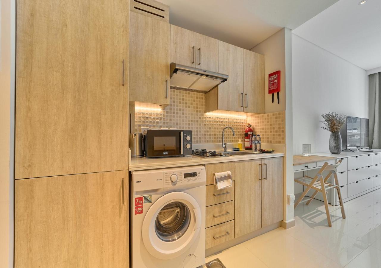 First Class Apartments In Seven Palm With Direct Access To The West Palm Beach And Nakheel Mall 迪拜 外观 照片