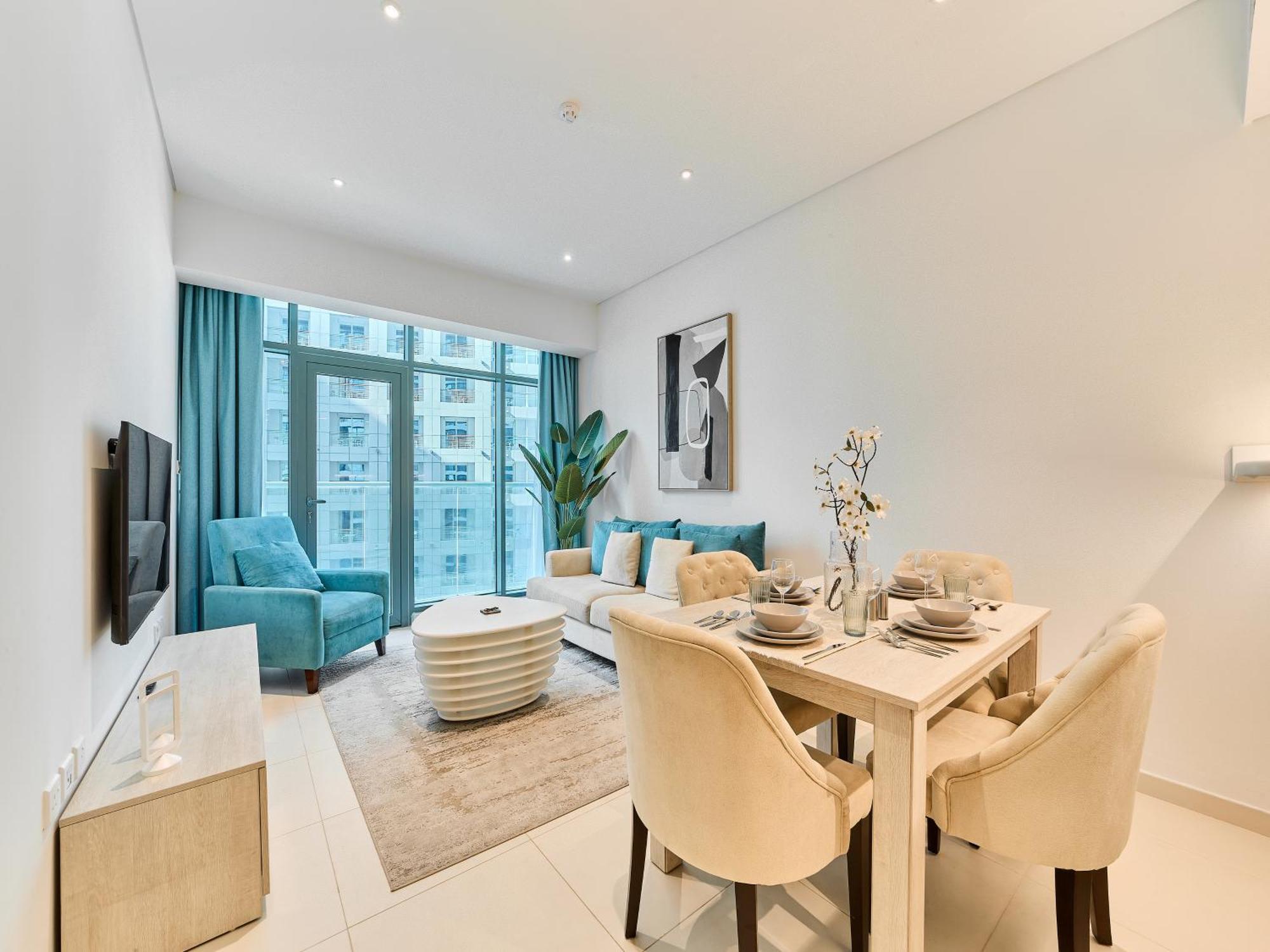 First Class Apartments In Seven Palm With Direct Access To The West Palm Beach And Nakheel Mall 迪拜 外观 照片